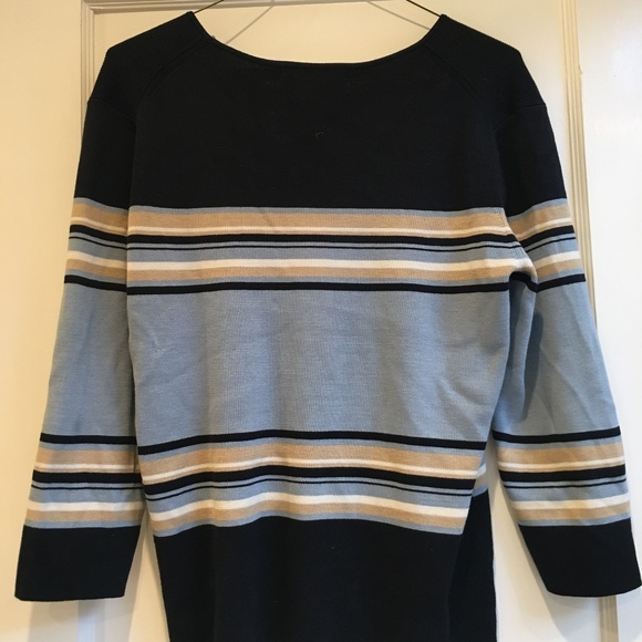 comfy, chic, striped sweater - Picture 3 of 4